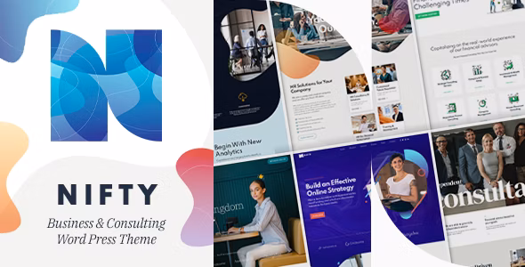Nifty - Business Consulting WordPress Theme